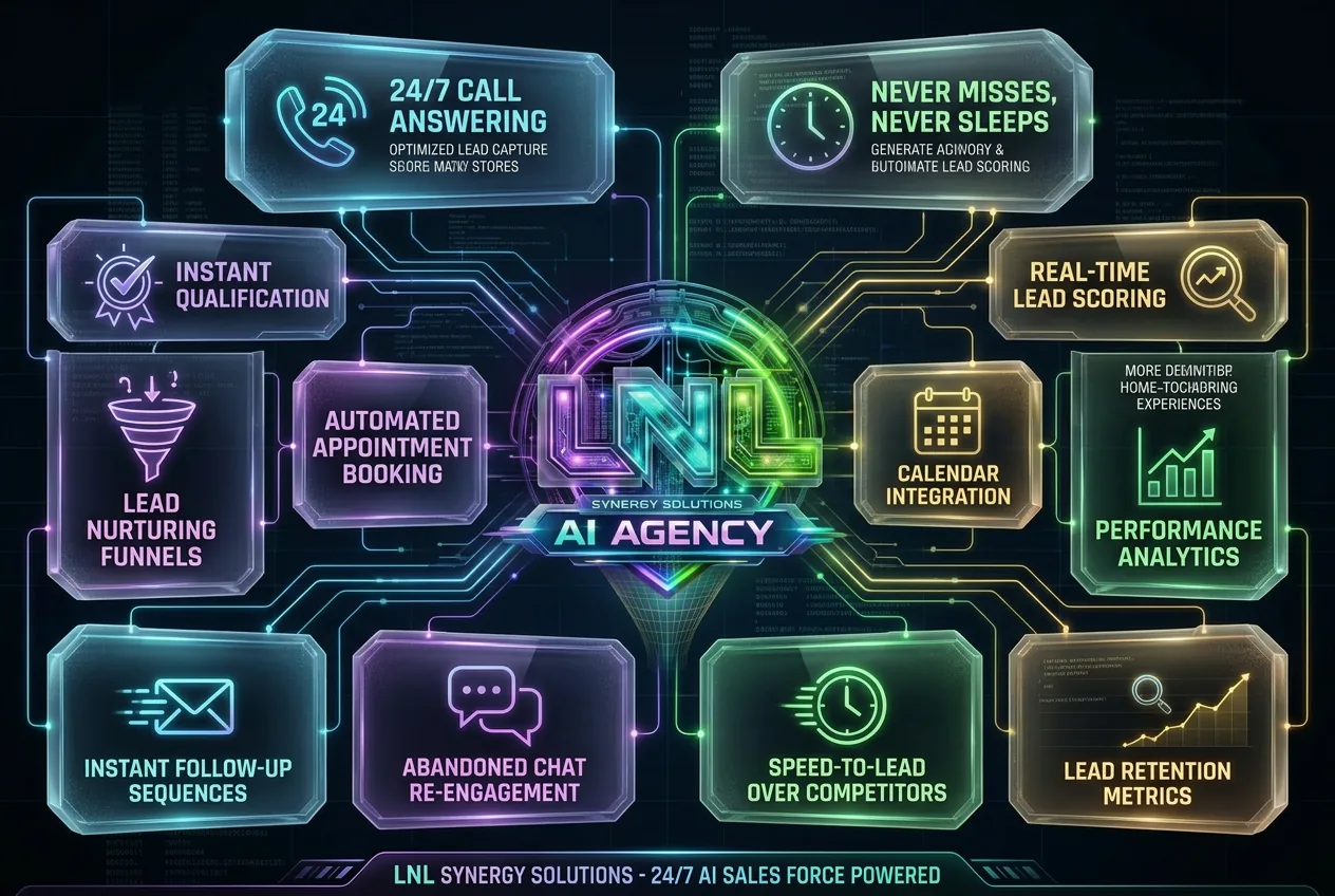 Your 24/7 AI sales force — never misses, never sleeps